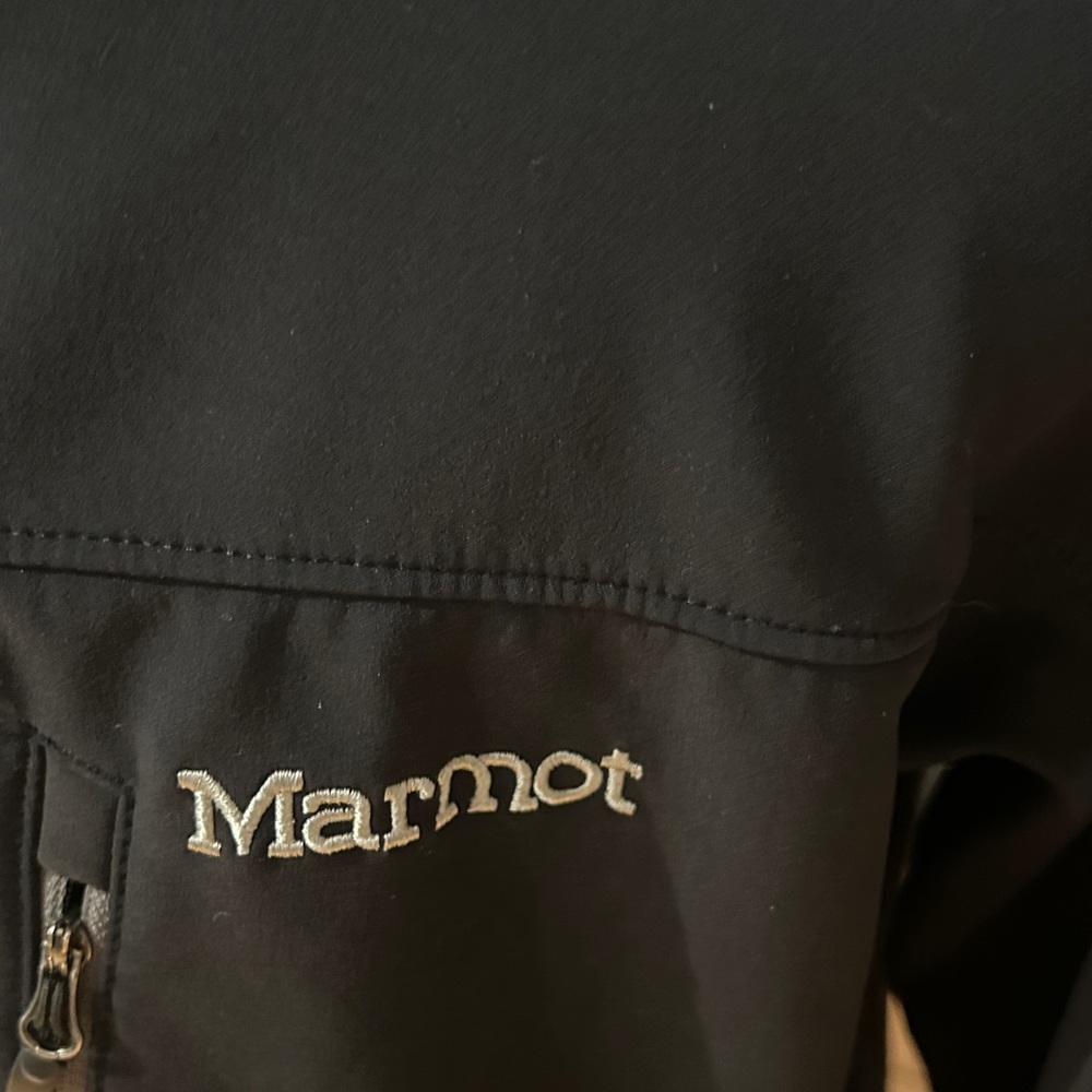 Marmot Black Lightweight Softshell Jacket - image 2